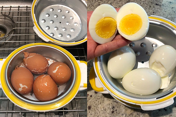 مکانیسم عملکرد تخم مرغ‌‌ پز با بخار است. یعنی تخم مرغ‌‌‌ها‌ جوشانده نمی‌شوند بلکه تخم مرغ‌‌ پز آن‌ها را بخارپز می‌کند.
